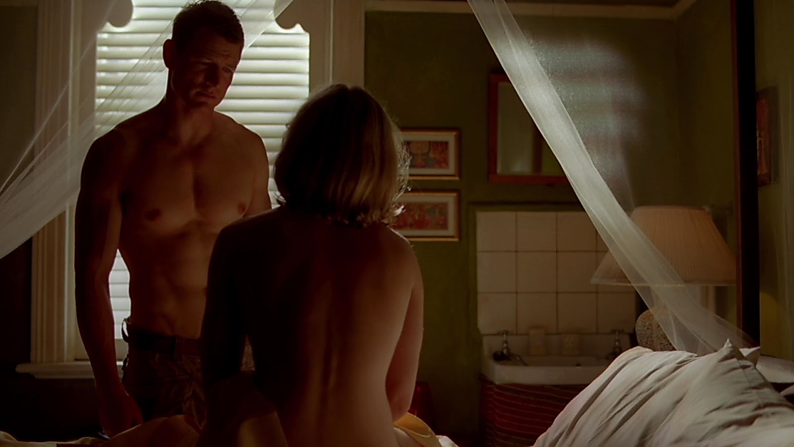 Philip Winchester sexy shirtless scene February 29, 2020, 6am