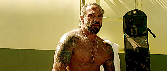 Philippe Bas sexy shirtless scene June 3, 2023, 4am