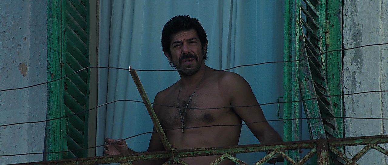 Pierfrancesco Favino sexy shirtless scene January 20, 2018, 11am