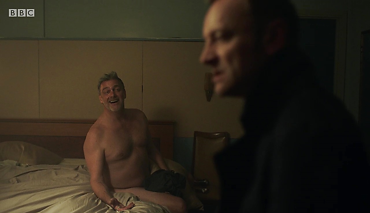 Ray Stevenson sexy shirtless scene October 3, 2017, 1pm