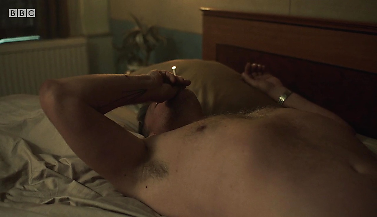 Ray Stevenson sexy shirtless scene October 3, 2017, 1pm