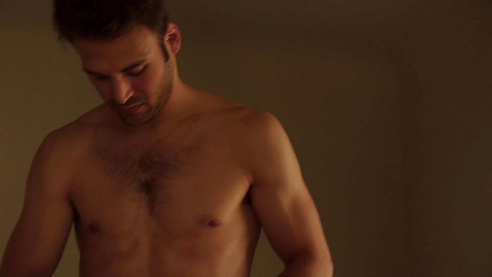 Ryan Guzman sexy shirtless scene October 9, 2018, 12pm