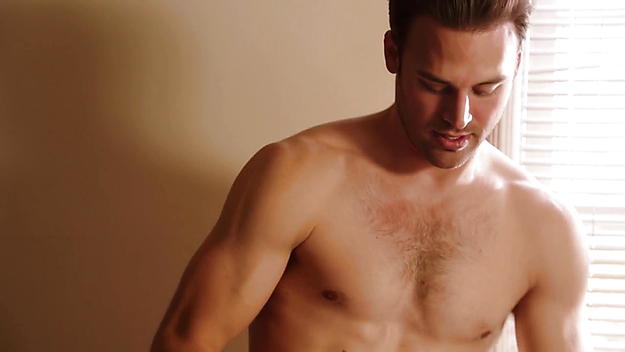 Ryan Guzman sexy shirtless scene November 27, 2018, 1pm