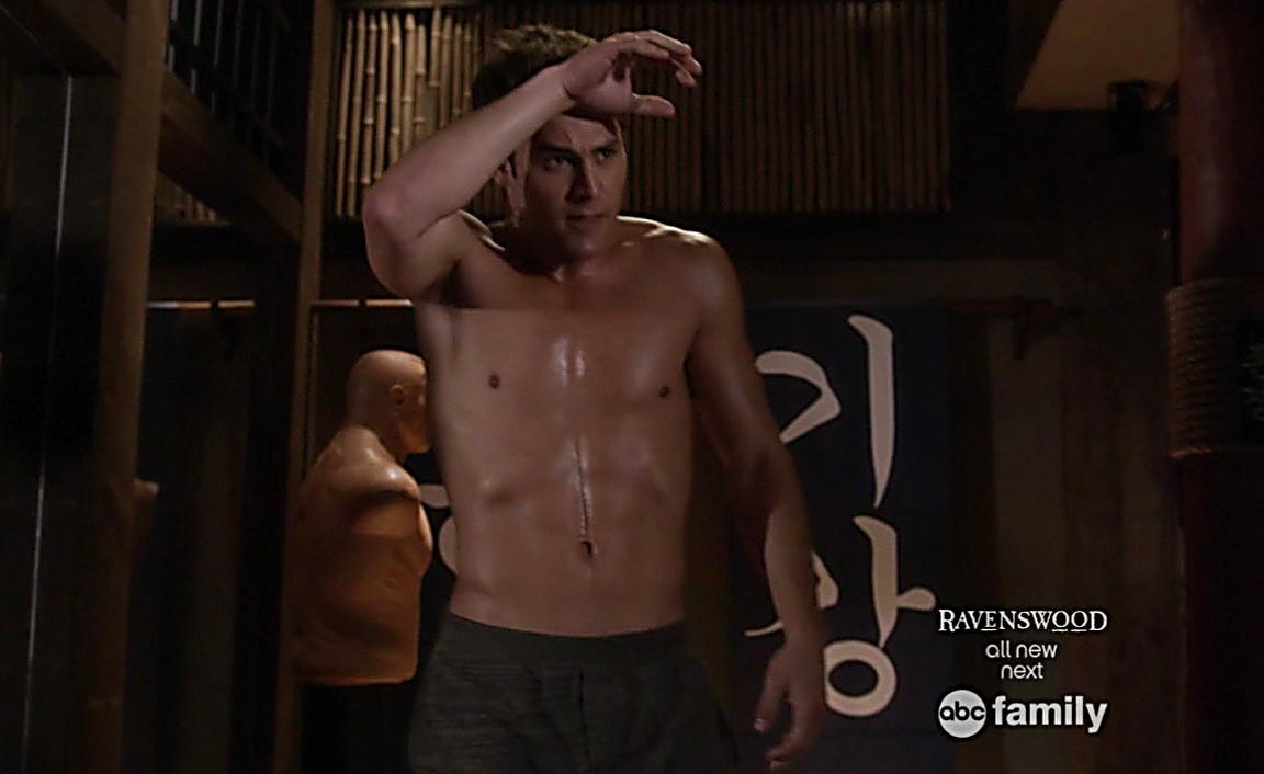 Ryan Guzman sexy shirtless scene January 26, 2014, 4pm