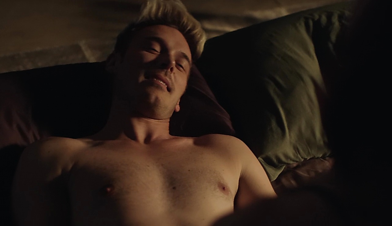 Sam Palladio sexy shirtless scene February 10, 2018, 1pm