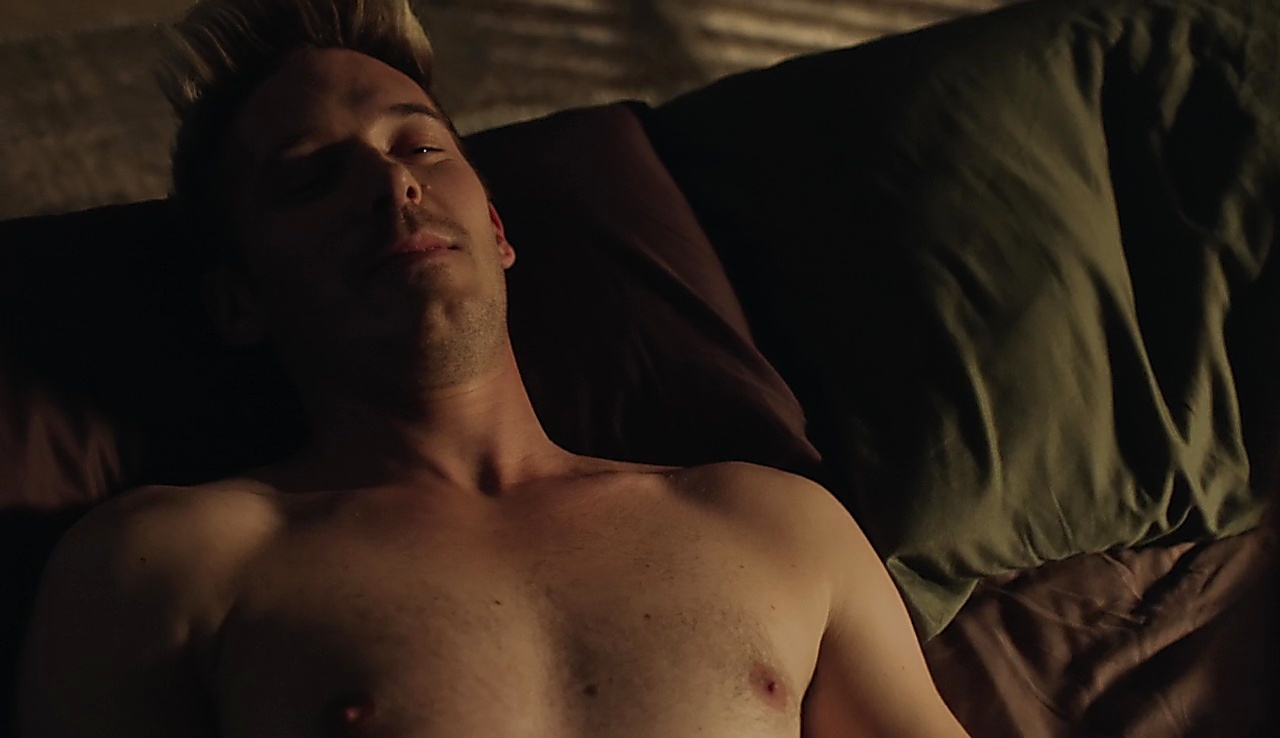 Sam Palladio sexy shirtless scene February 10, 2018, 1pm