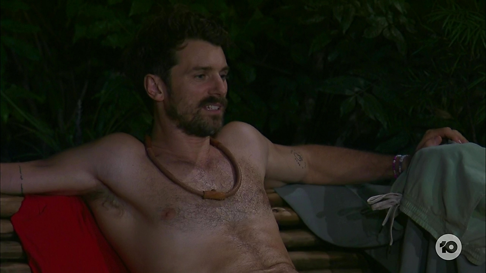 Sam Thaiday sexy shirtless scene February 10, 2025, 6am