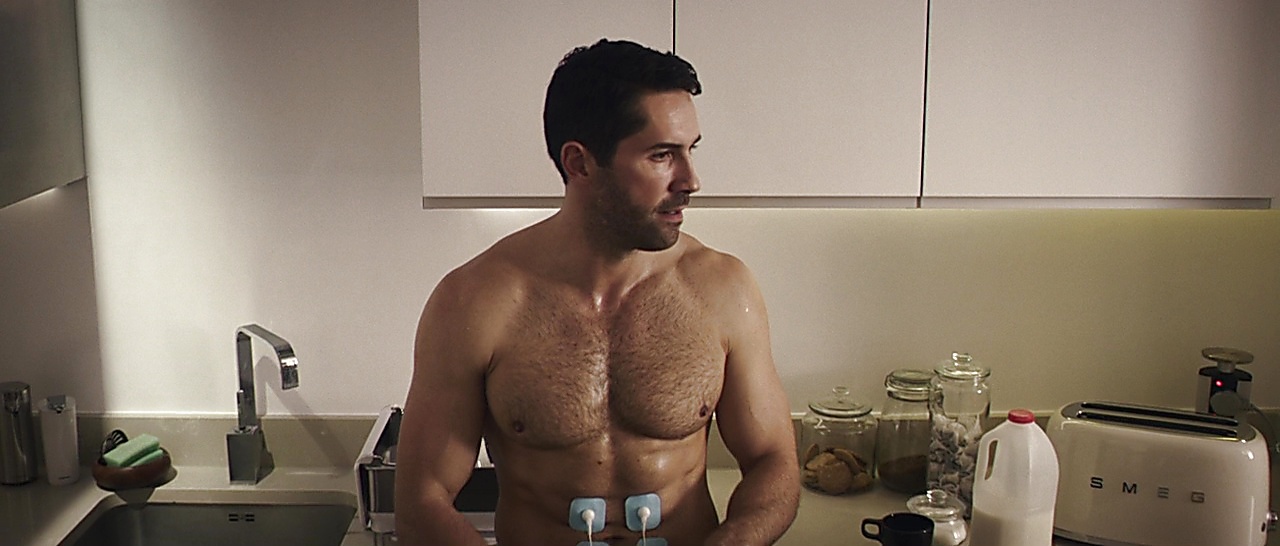 Scott Adkins sexy shirtless scene February 6, 2018, 1pm