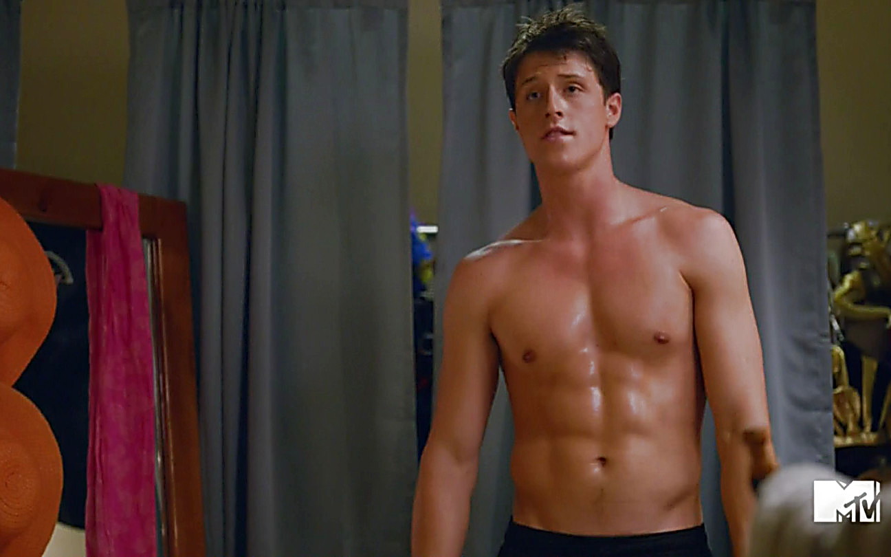 Shane Harper sexy shirtless scene October 2, 2014, 8pm