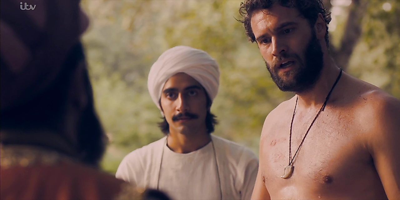 Tom Bateman sexy shirtless scene June 26, 2019, 7am