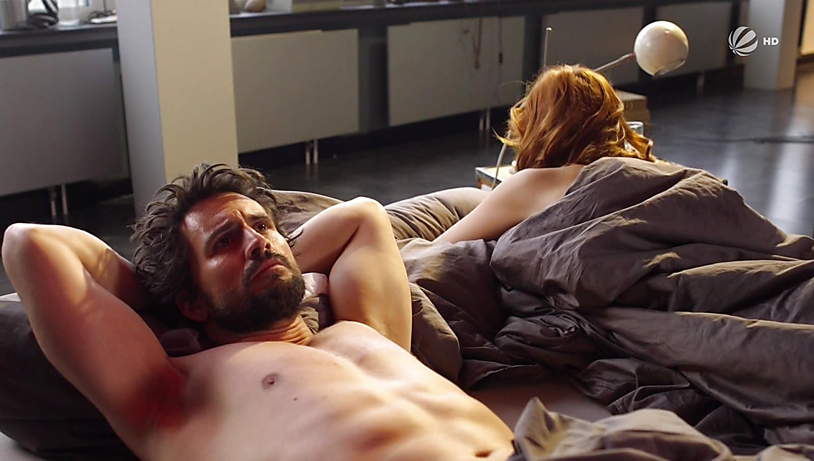 Tom Beck sexy shirtless scene March 18, 2018, 1pm