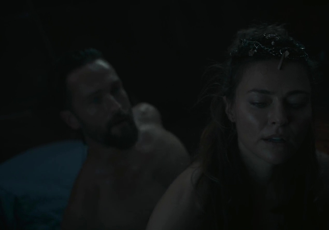 Tom Mison sexy shirtless scene March 2, 2025, 11am