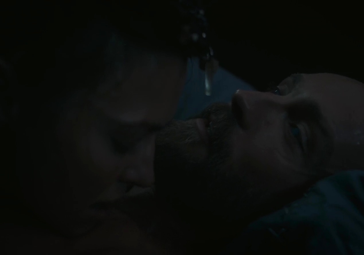 Tom Mison sexy shirtless scene March 2, 2025, 11am