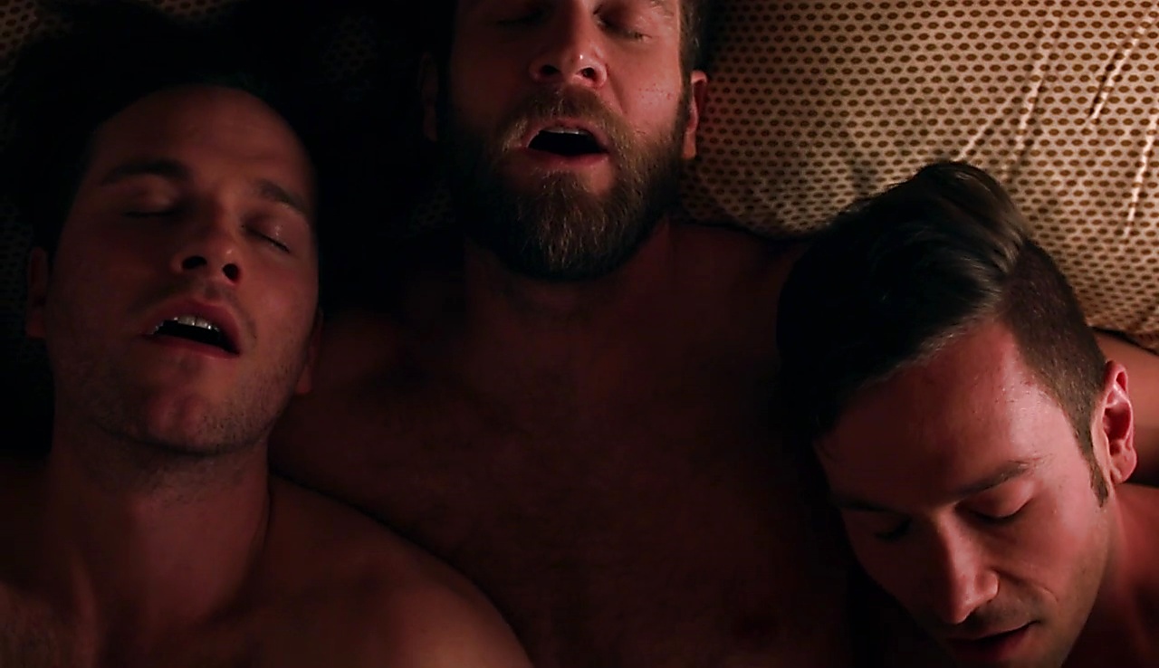 Van Hansis sexy shirtless scene October 20, 2017, 6am