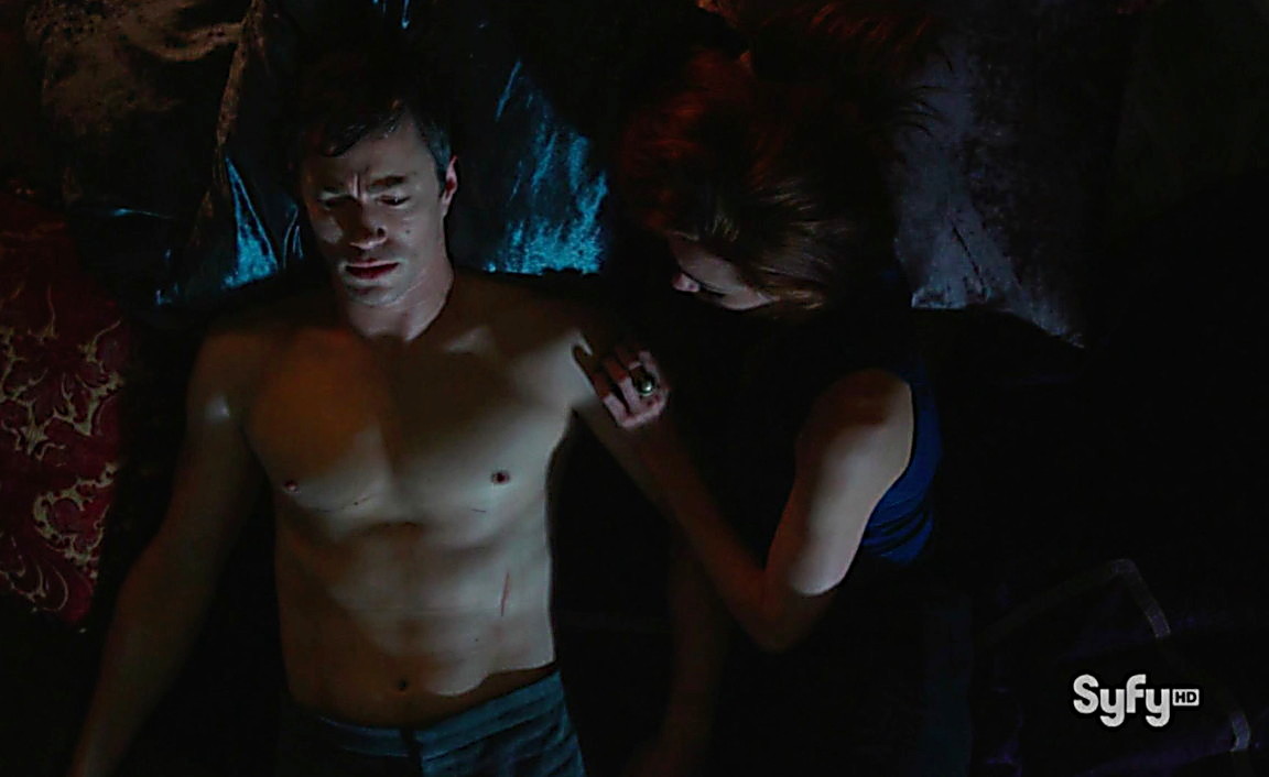 Tom Wisdom sexy shirtless scene August 3, 2014, 3am