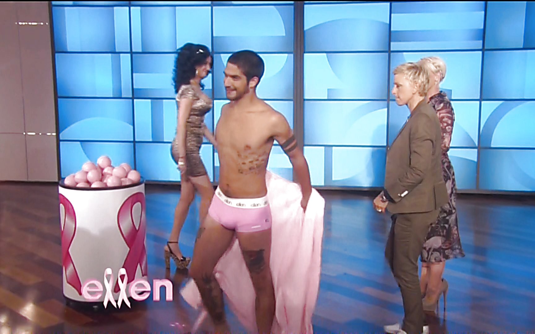 Derek Hough sexy shirtless scene November 2, 2014, 9pm