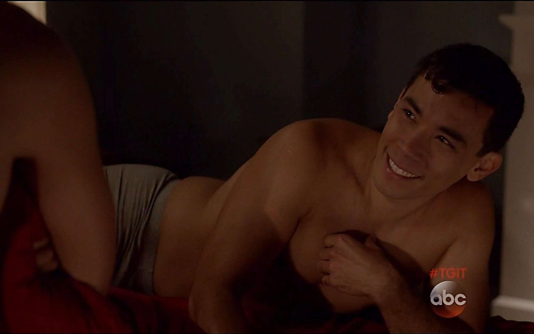 Matt Cohen sexy shirtless scene October 18, 2015, 3am